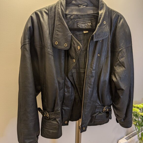 Cosa Nova vintage leather jacket - Picture 6 of 8